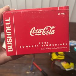 Vintage Bushnell, Compact Binocular Coca-Cola