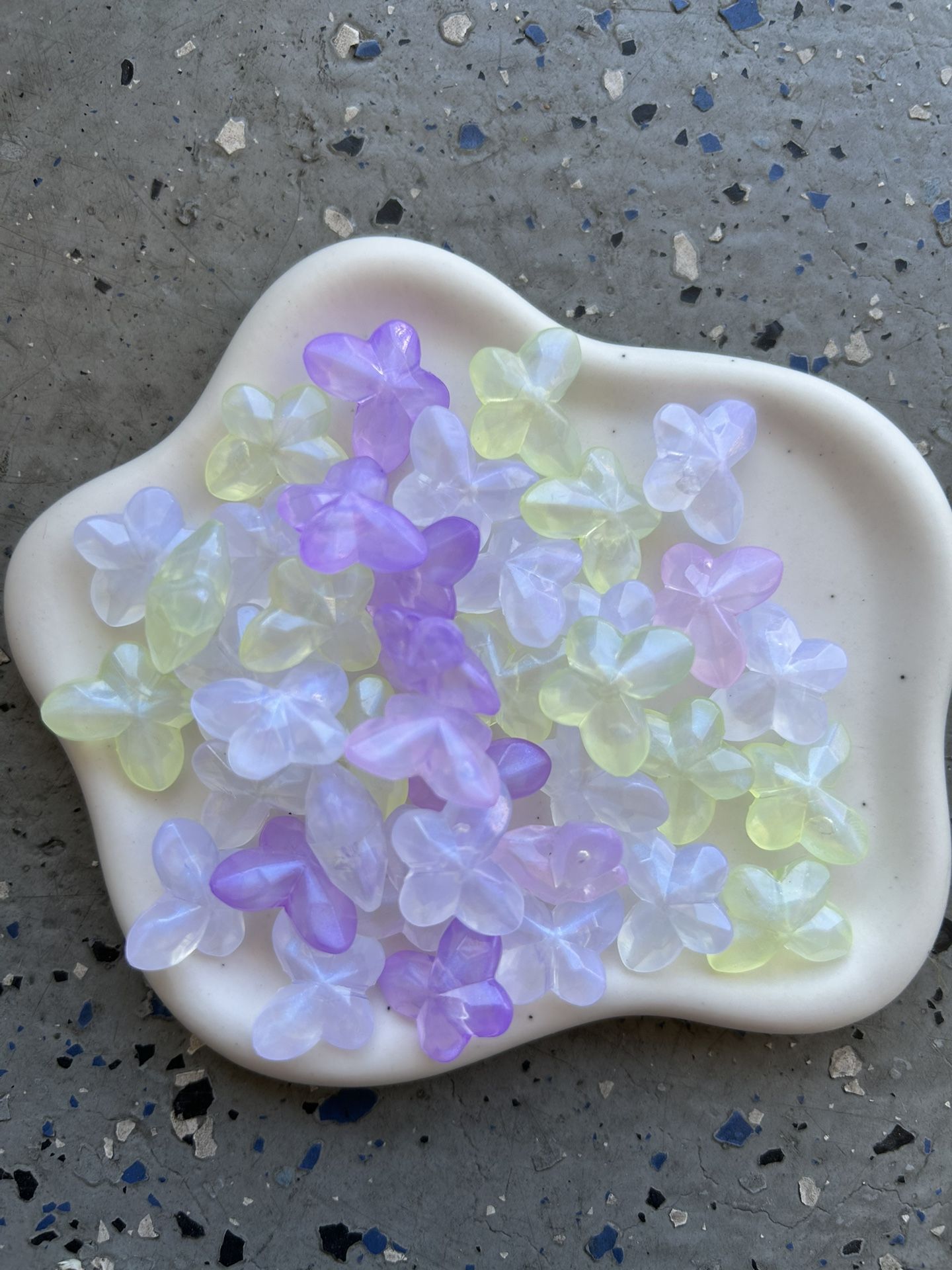 40pcs Butterfly Beads $6 