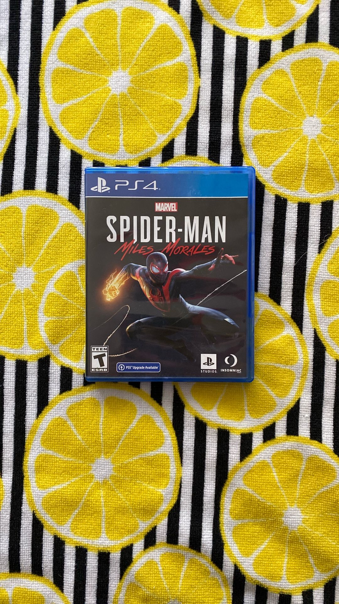 Miles Morales Spider Man PS4 Great Condition