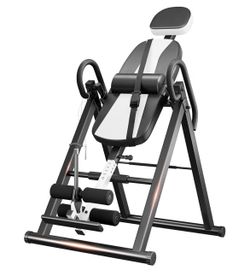 YOLEO Gravity Inversion Table for Back Pain Relief 2026 New Inversion Table w/Lumbar Support