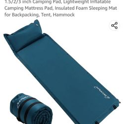 self inflating sleeping pad
