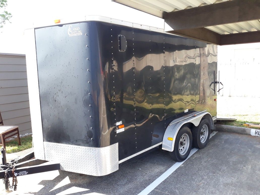 2016 Like New (7x14x6.5 Enclosed Trailer)