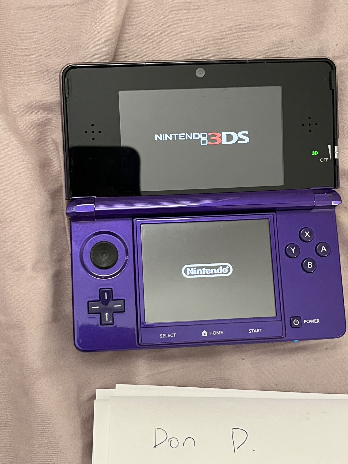 Nintendo 3DS Midnight Purple for Sale in Lafayette CA OfferUp