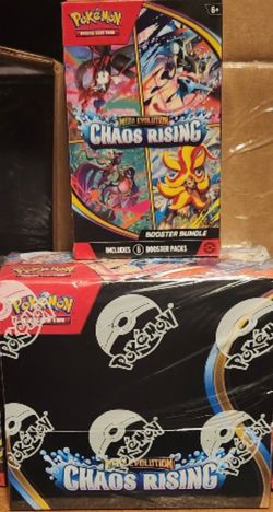 Buying pokemon chaos rising booster box/bundles