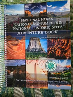 National Park, Monument, Historic Sites Adventure Book