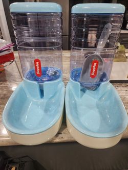 New Animal Food trays for way Water and Food