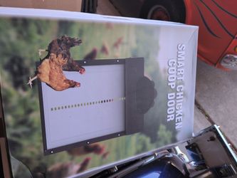 Chicken coop automatic door solar power