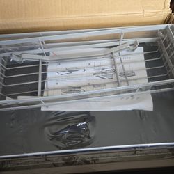 Gray under the sink organizer