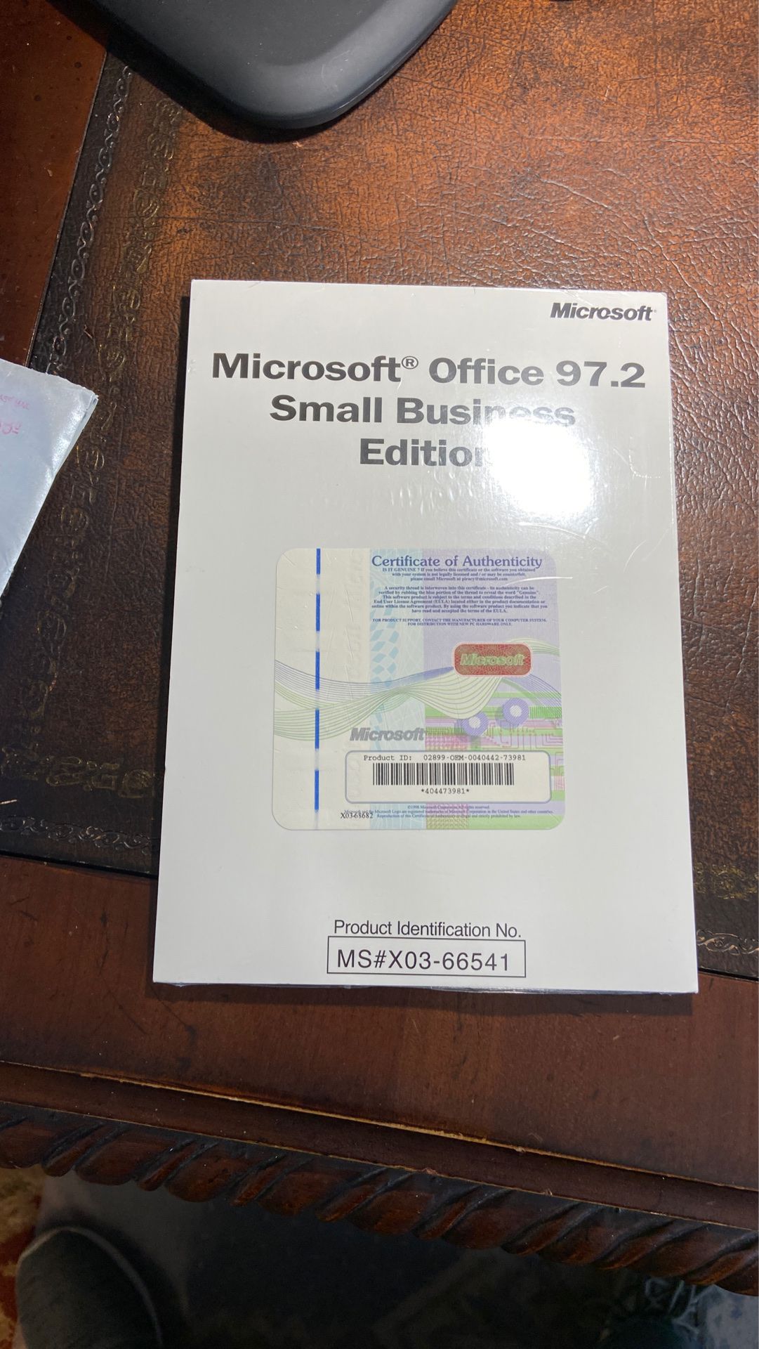 Microsoft office 97 small business edition software