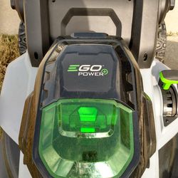 Ego Power+ Mower & Ego Battery Charger 
