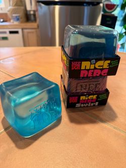 Nee Doh Nice Berg Squish Toys – Lot of 8