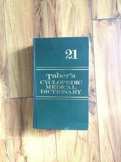 Tabers cyclopedic medical dictionary