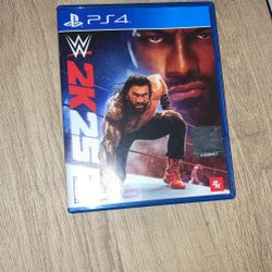 WWE 2k25 PS4