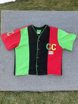 Cross Colours Jersey 3XL 2pac Black Panther Leather Patch 