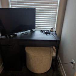 Brown/Black Office/Study Desk 