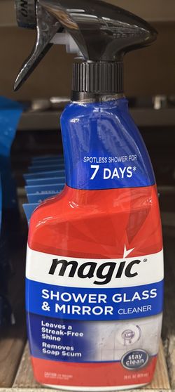 Magic Shower Glass & Mirror Cleaner..Sells on Amazon for $8.98 Have multiple $5 each