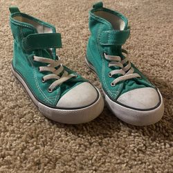 10.5C Green Converse High tops
