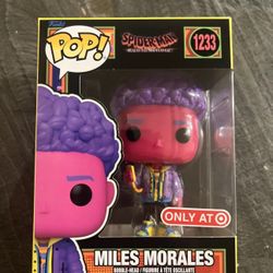 Funko Pop! Vinyl: Marvel - Miles Morales - Target #1233 MIP Spiderverse