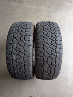 LT 285 70 17 FALKEN WILDPEAK AT4W 10PLY 2 TIRES