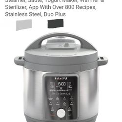 NEW IN BOX Instant Pot 8 Quarts.
