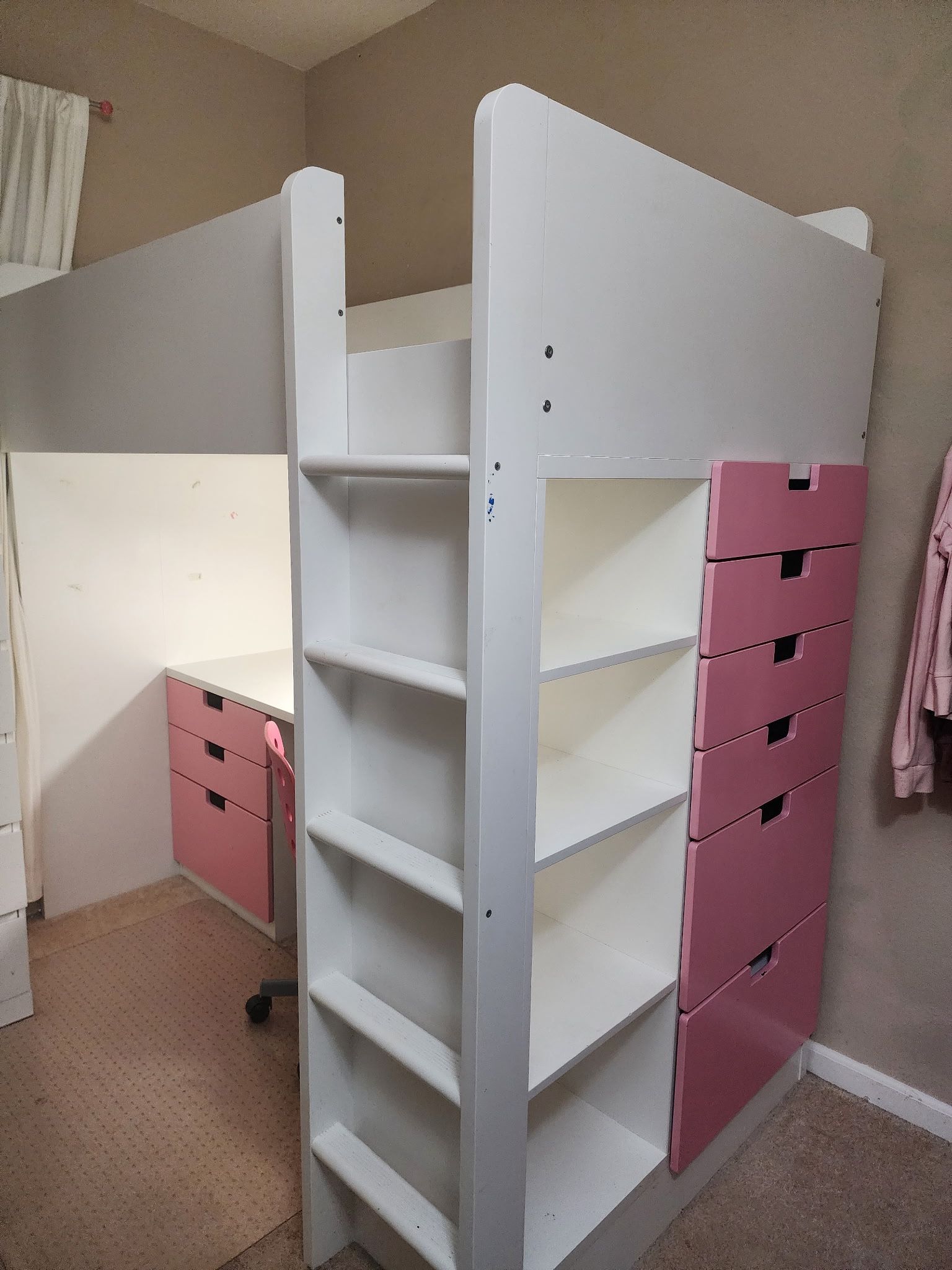 SMASTAD LOFT TWIN BUNK BED 