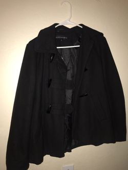 Juniors ladies black Peacoat Jacket
