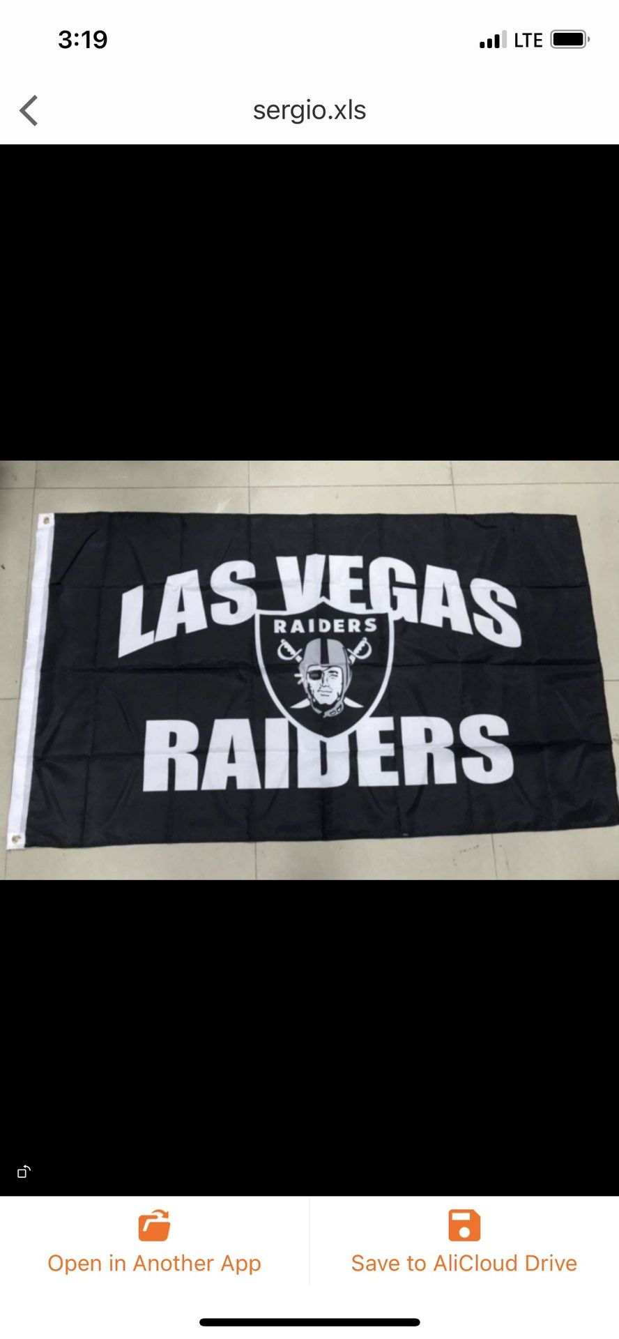 Raiders Flags 3ft X 5ft