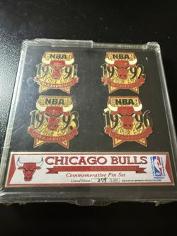 Chicago Bulls Championship Pins