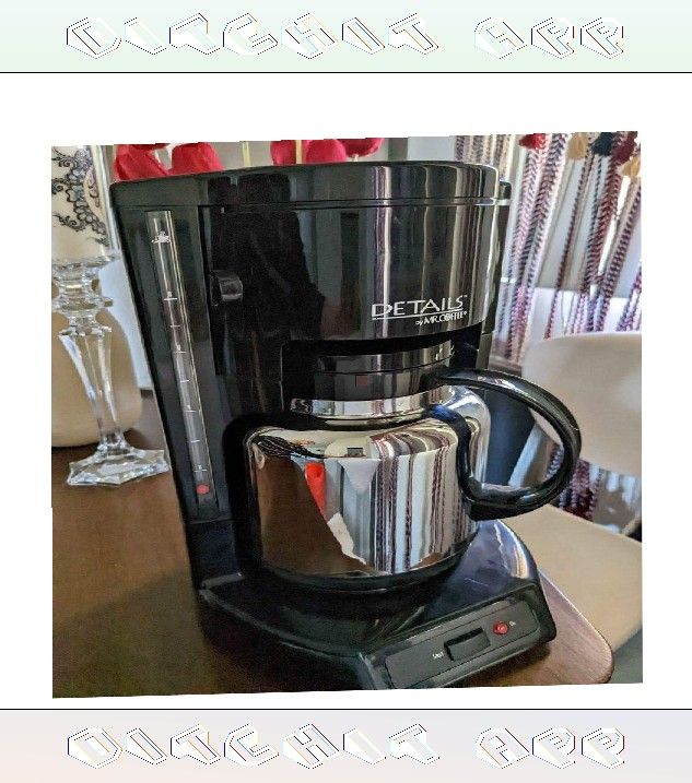 Latest Coffee Maker - Smooth, Hot Coffee with Simple Button Push not military