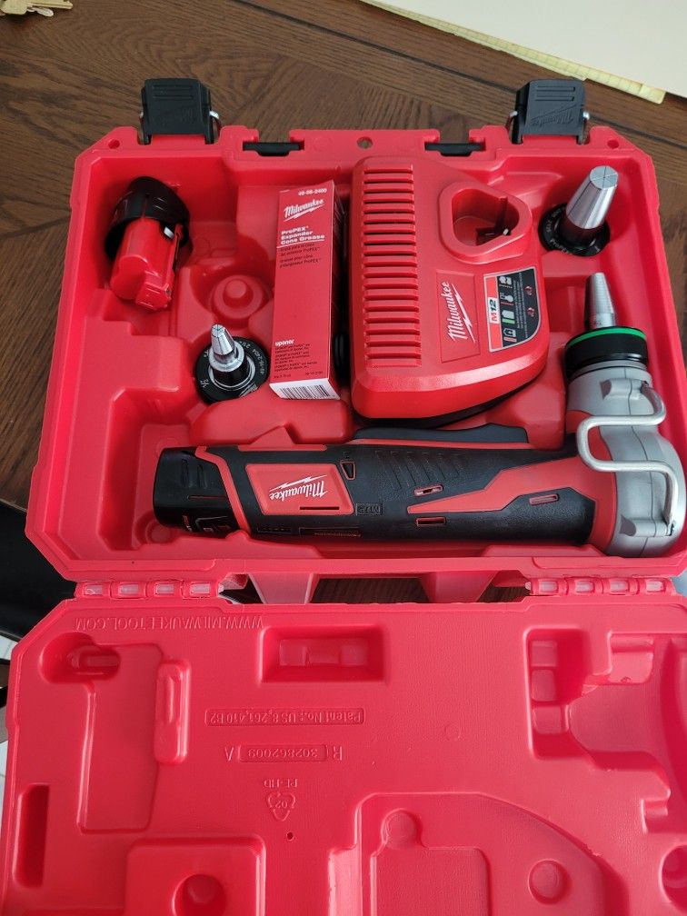 Milwaukee M12 Propex Expansion Tool Kit 2432-20