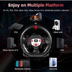 Steering Wheel and pedals 