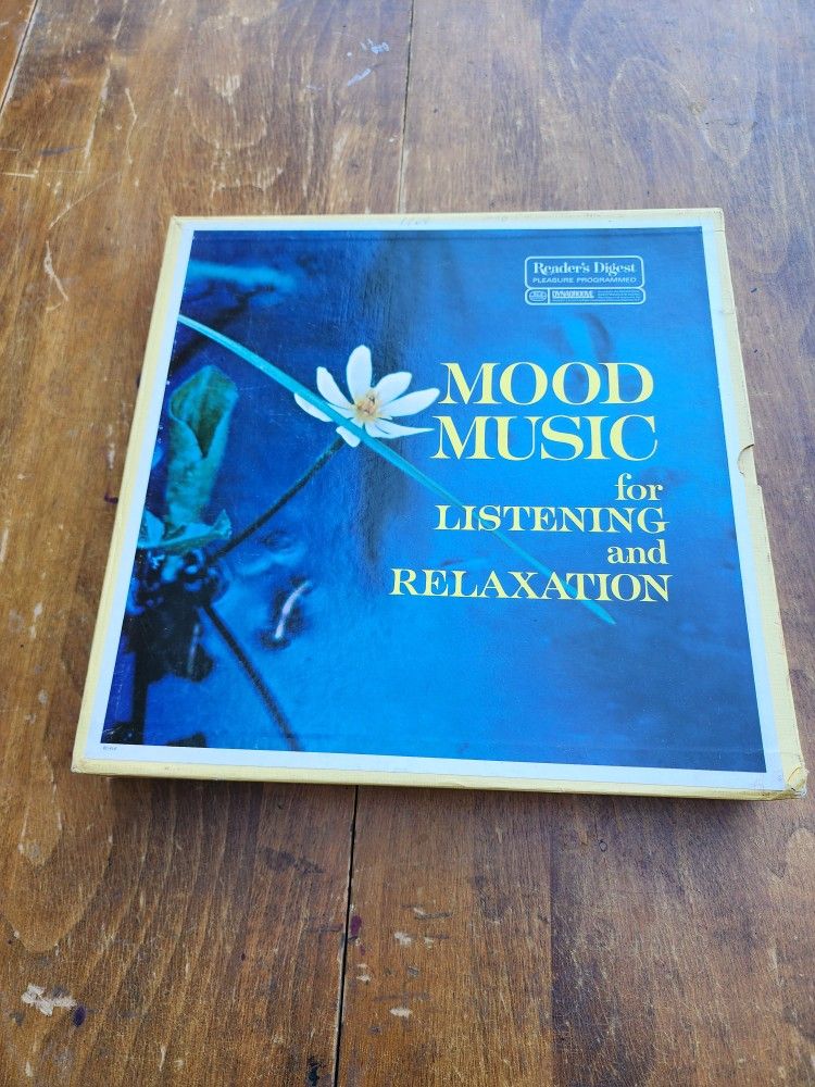 Records 33 RPM 10 Set Mood Music Listening And Relaxation