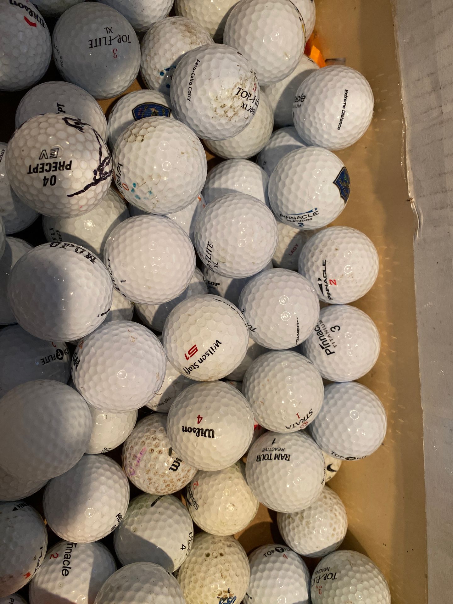 85 golf balls