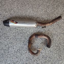 Full YZ450F Dubach Racing Exhaust System