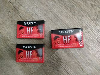 SONY 90 Minutes Audio Cassette For Sale ($5 Each)