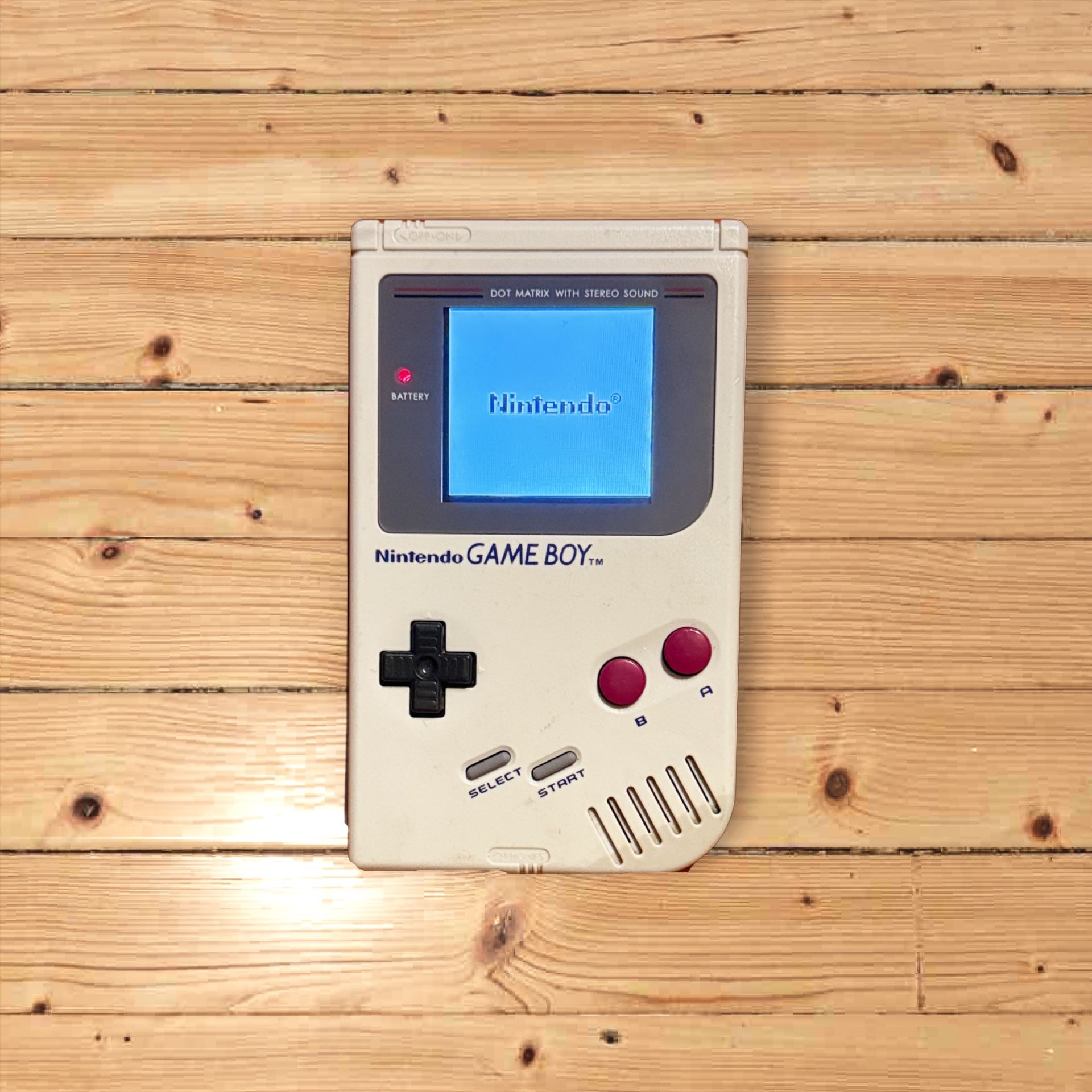 GameBoy DMG With Backlit Screen Modification