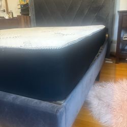 Full size bed and frame