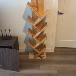 Wooden Bookshelf