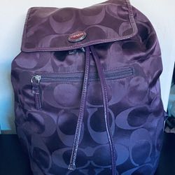 Brand New! Coach Backpack Purse