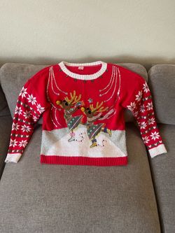 Women Christmas Sweater Size Medium