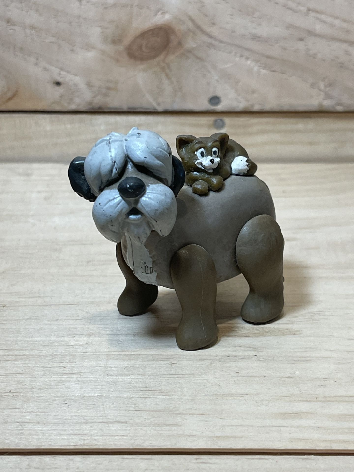 Colonel & Mr Tibbs Disney 101 Dalmatians 2.7” Figure Plastic Toy