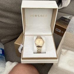 Versace Watch Gold