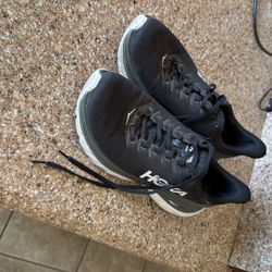 Mens HOKA Mach 4 10D Black running shoes, sneakers