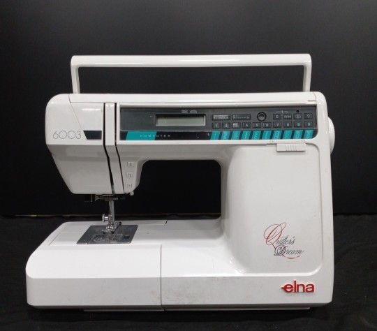 Elna 6003 Quilter's Dream Sewing Machine Works Perfect