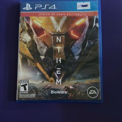 Anthem Legion Of Dawn Edition For PlayStation 4 PS4