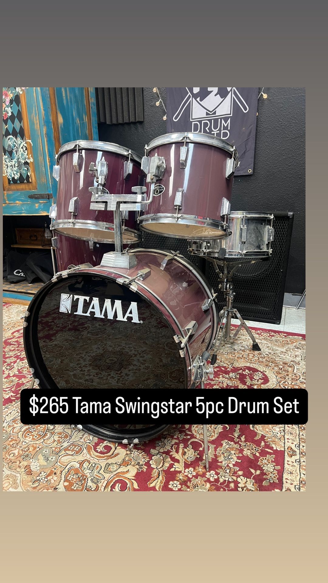 Tama Swingstar 5pc Drum Set