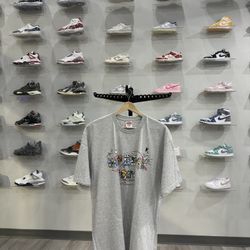 Brand New Supreme Varsity Tee Ash Grey Size XL