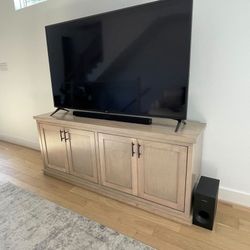 Custom TV Stand Cabinet Entertainment Center TV Lift Modern Rustic Farm House Barn Doors Console Handmade Restorations hardware Insp. Bookshelves 