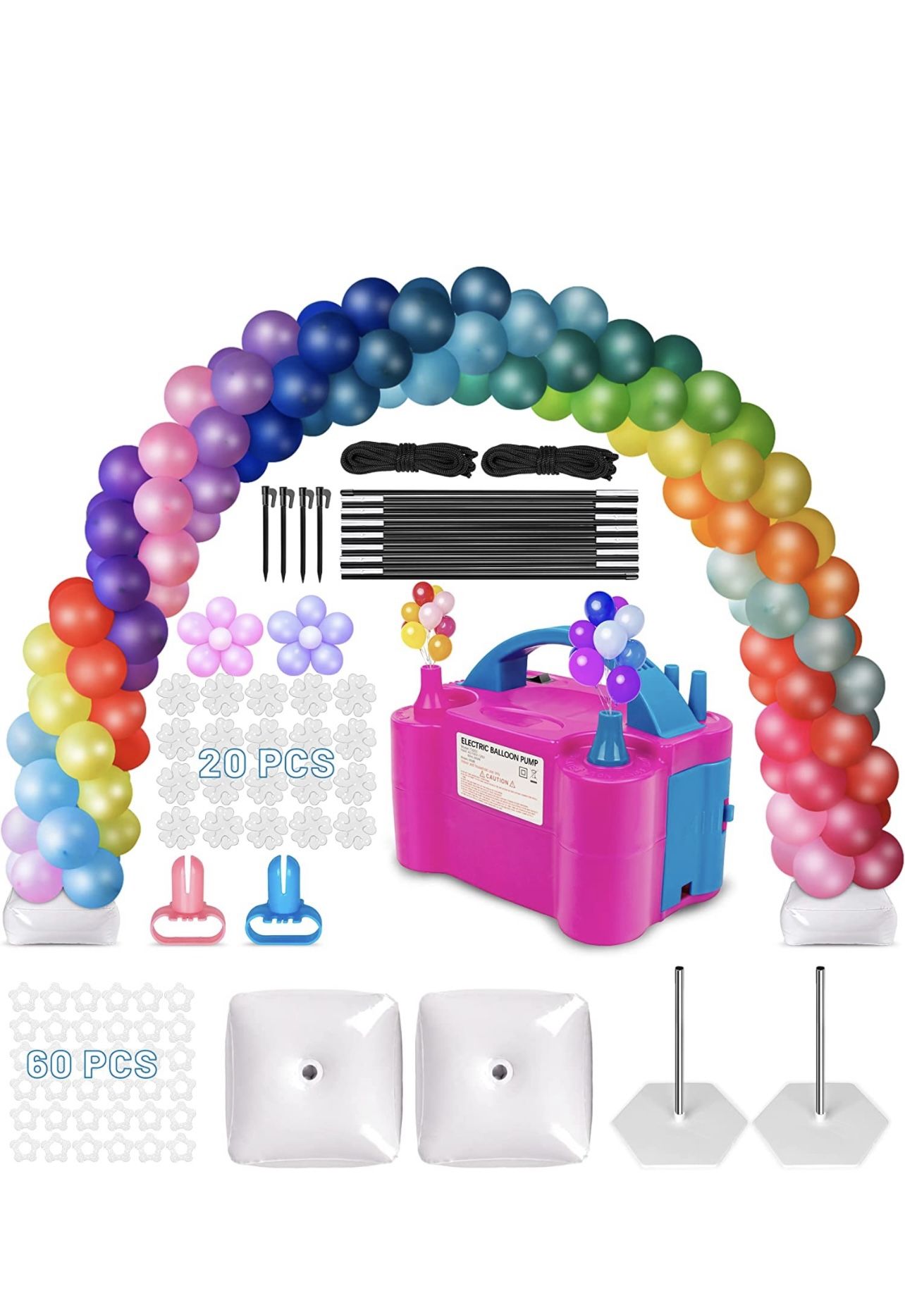 Balloon Arch Kit With Electric Pump