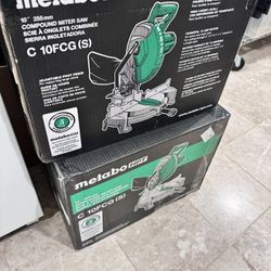 Metabo 10” Single Bevel compound miter saw